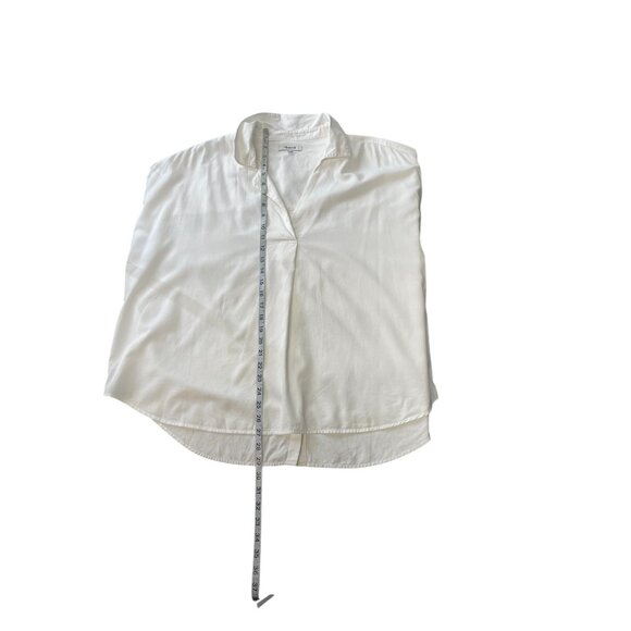 Madewell Philly Shirttail Top In Eyelet White Popover Pocket XXL - Picture 8 of 9